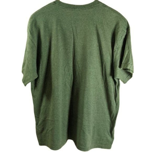 Men's New York Yankees Baseball Olive Green Heather Short Sleeve Tee - X-Large - Picture 2 of 12